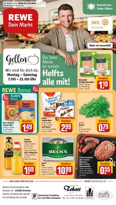 Vorschau von dem Prospekt des Geschäftes Rewe, gültig ab dem 22.02.2026
