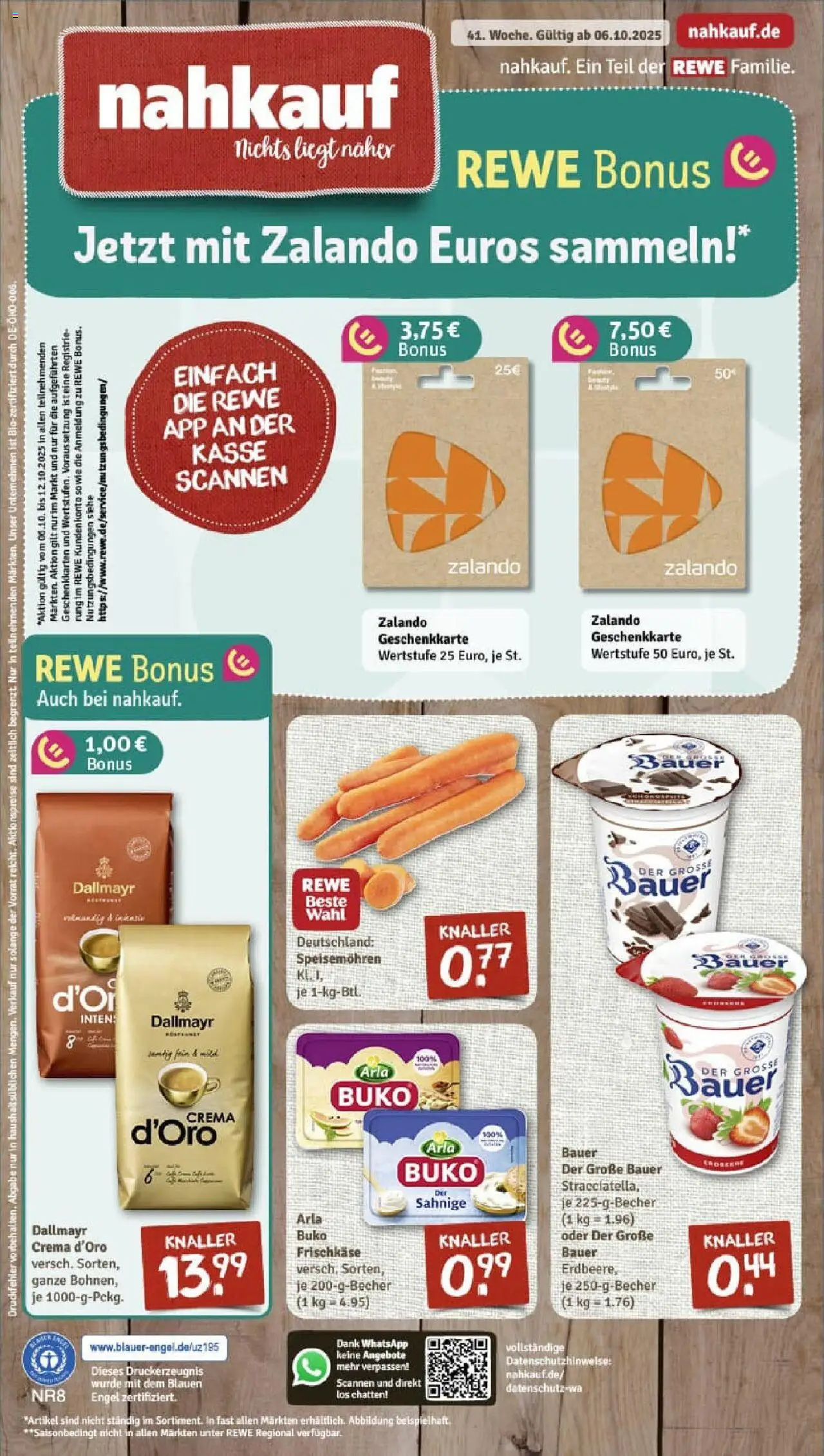 REWE Prospekt ab 06.10.2025 nächste Woche - Prospekt Welzow	