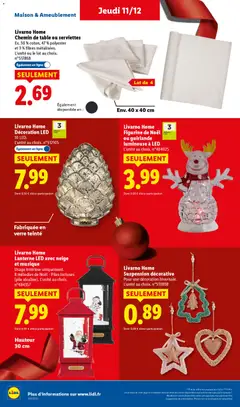 Prévisualisation de Catalogue de la semaine 50 du magasin LIDL formulaire valide 11/12/2025 | Page: 46
