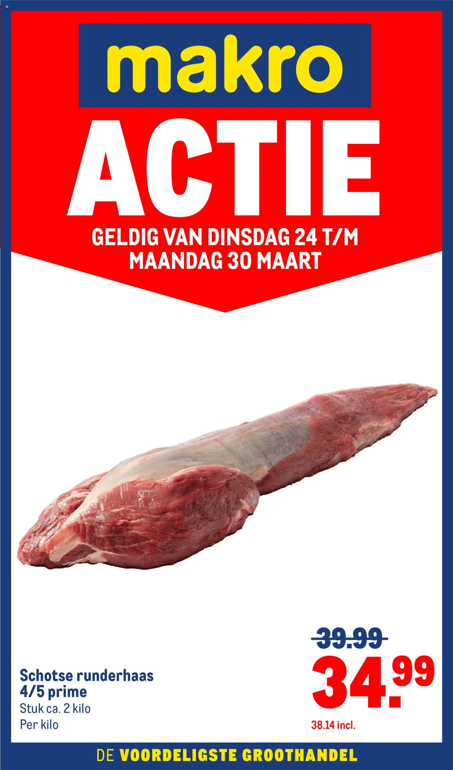 Voorbeeld van Makro folder - Versdeals van winkel Makro geldig vanaf 24-03-2026