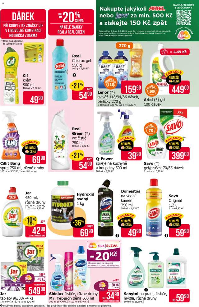 Nový TETA Drogerie leták od 09.04.