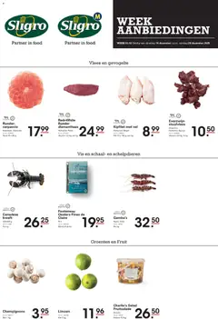 Prévisualisation de Folder du magasin Sligro formulaire valide 16/12/2025
