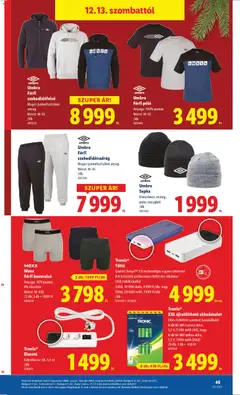 Lidl - Akciós újság Lidl megtekintése, amely érvényes 2025.12.11.-től | Oldal: 45