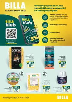 Náhled nabídky: Billa Billa leták - Bonus club platný od 22.04.2026