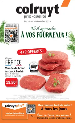 Prévisualisation de Noël approche… À VOS FOURNEAUX ! du magasin Colruyt formulaire valide 10/12/2025