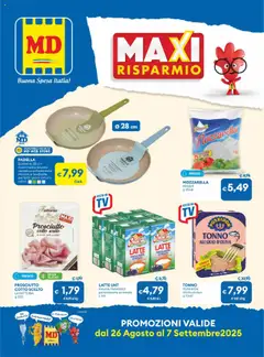 Anteprima dell'opuscolo Attuale volantino dal negozio MD Discount valido da 26/08/2025