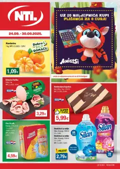 Pregled letka Letak Istok trgovine NTL vrijedi od 24.09.2025