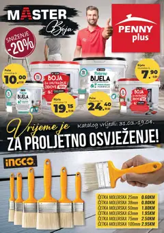 Pregled letka Penny Plus proljetno osvježenje trgovine Penny Plus vrijedi od 31.03.2026