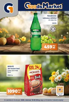 Goods Market - Goods Market akciós újság megtekintése, amely érvényes 2026.03.19.-től