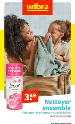 Prévisualisation de Wibra catalouge du magasin Wibra formulaire valide 29/03/2026