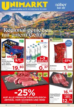 Vorschau der Angebote: Unimarkt Salzkammergut gültig ab 12.11.2025