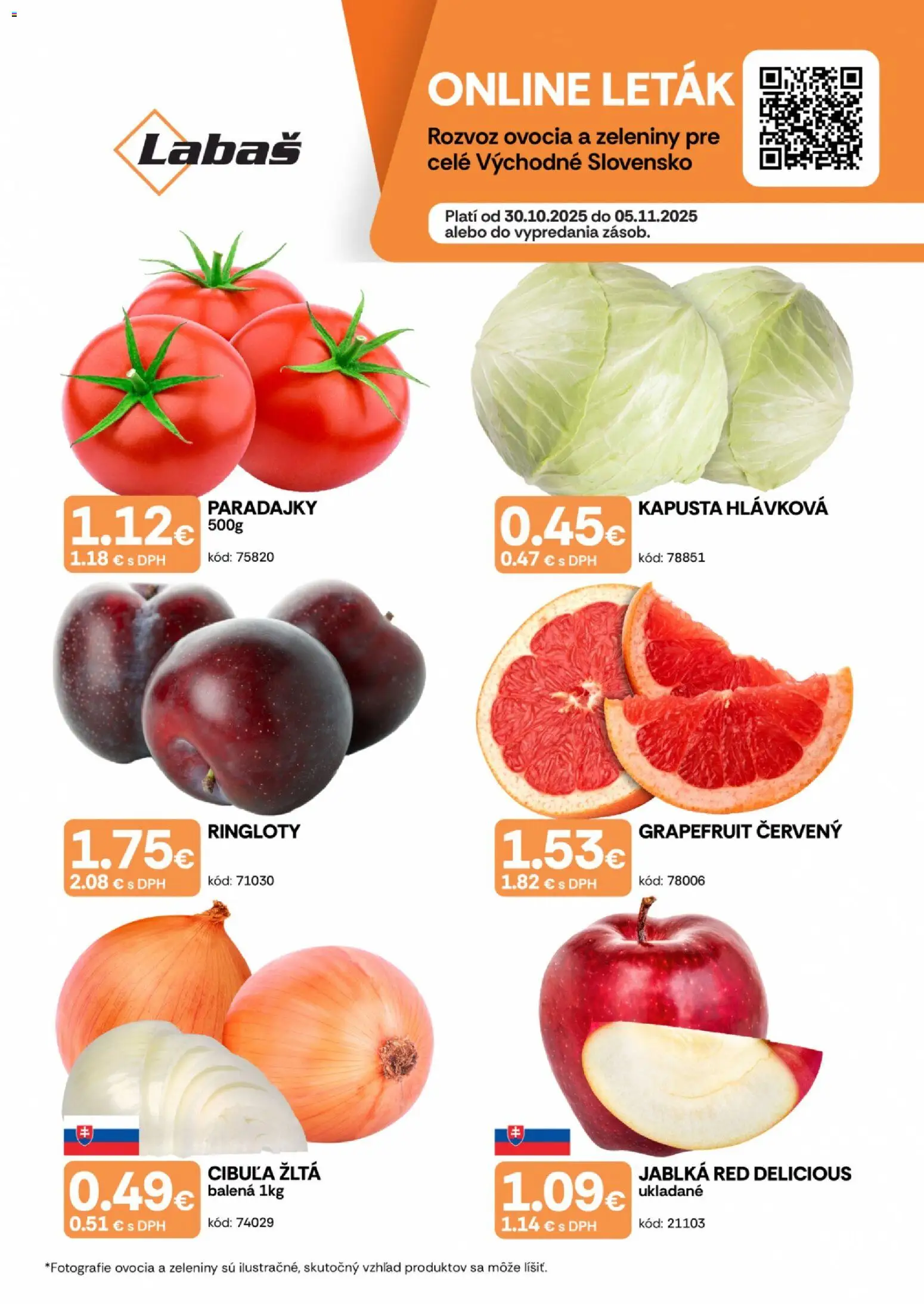 Náhľad Labaš letáku platného od 30.10.2025