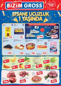 Bizim Toptan Bizim Gross Fırsat Bülteni 15.01.2026 - Broşürünün önizlemesi