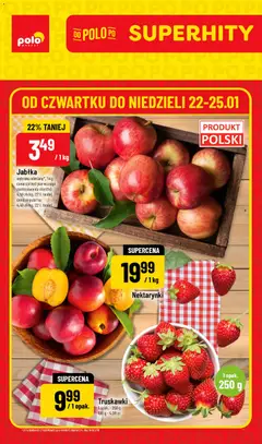 Pogląd gazetki "Super Hity" ze sklepu POLOmarket ważnej od 22.01.2026