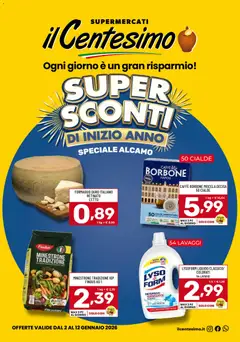 Anteprima dell'opuscolo Volantino Alcamo dal negozio Il Centesimo valido da 02/01/2026