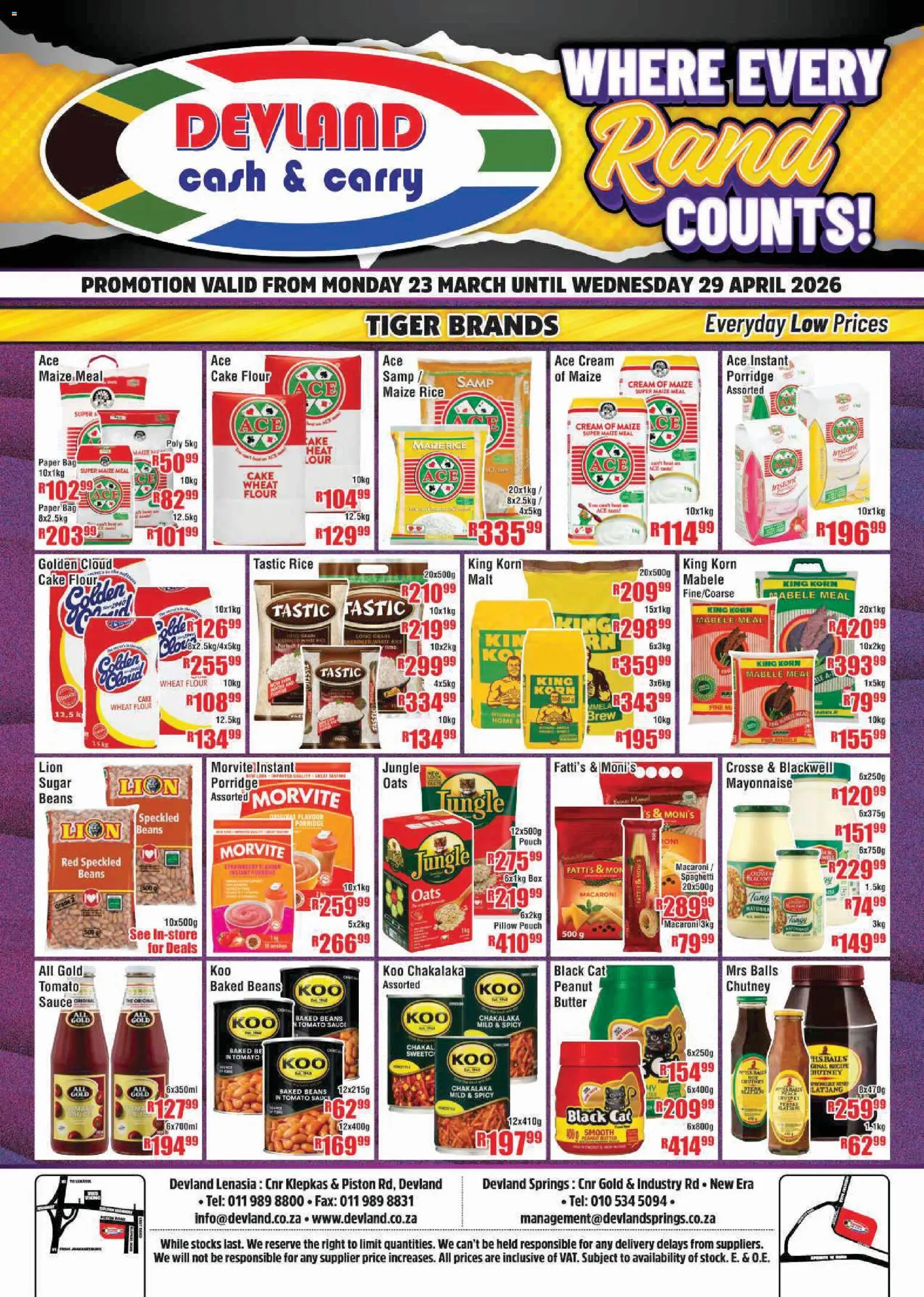 Preview of Devland flyer valid from 23/03/2026