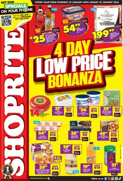 Preview of Shoprite flyer valid from 22/01/2026