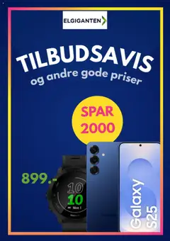 Eksempel på tilbudsavis Tilbudsavis fra butik Elgiganten gyldig fra 17/09/2025