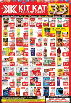 Preview of KIT KAT Cash & Carry flyer valid from 28/08/2025