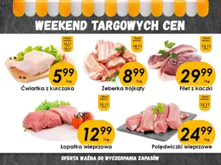 Pogląd gazetki "Weekend targowych cen" ze sklepu Piotruś Pan ważnej od 13.11.2025