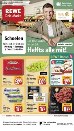 Vorschau von dem Prospekt des Geschäftes Rewe, gültig ab dem 07.09.2025