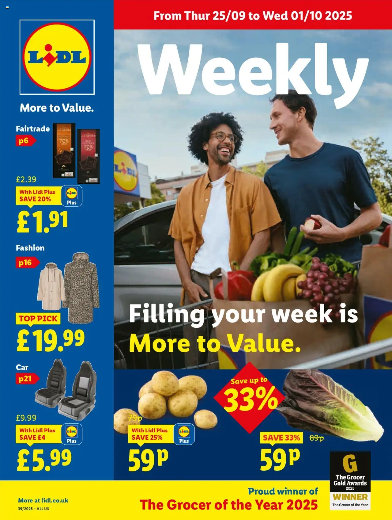 Lidl shop Lidl Weekly Scotland valid from 25/09/2025 - Page number 1