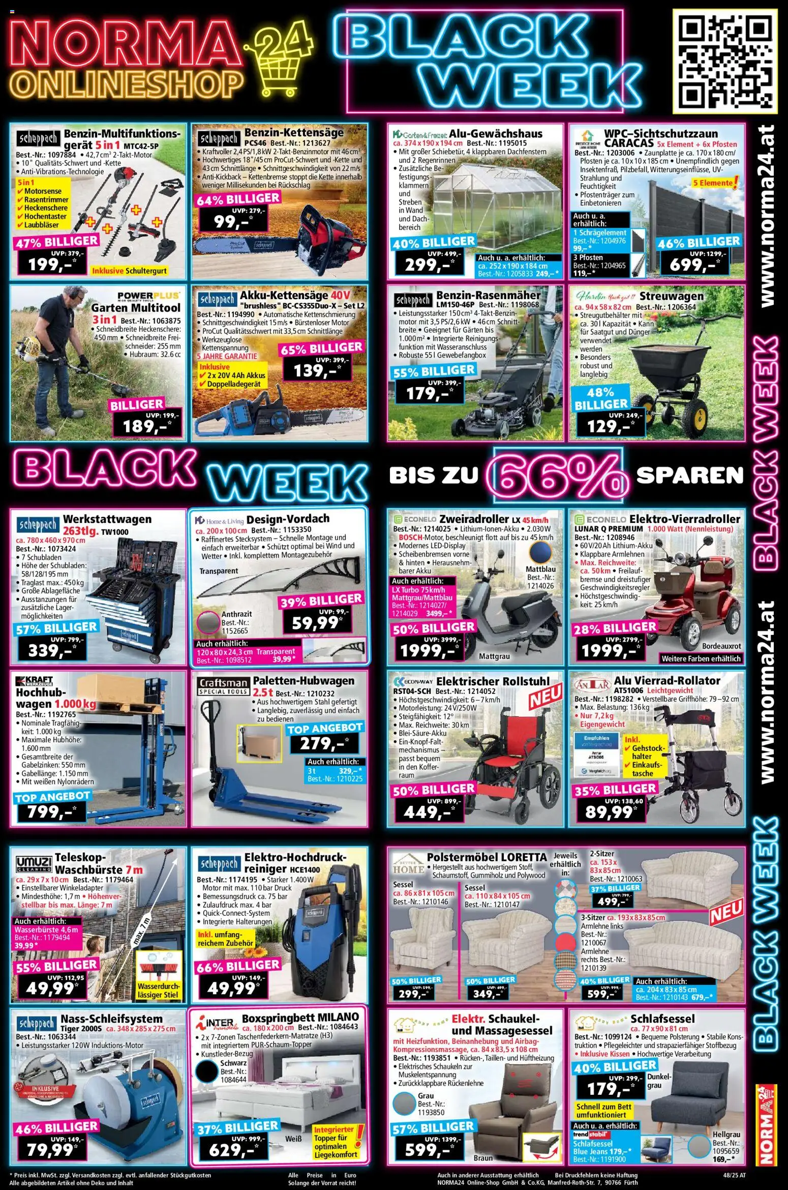 Vorschau der Angebote: Norma Black Friday gültig ab 23.11.2025