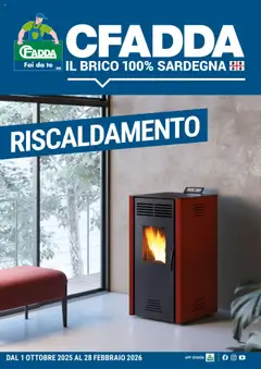 Anteprima dell'opuscolo Volantino Riscaldamento dal negozio CFadda valido da 01/10/2025