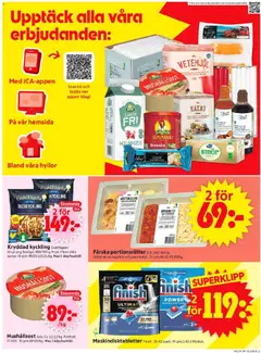 Förhandsgranska reklamblad Aktuella reklamblad ICA Supermarket från butik ICA Supermarket gäller från 24/11/2025 | Sida: 13