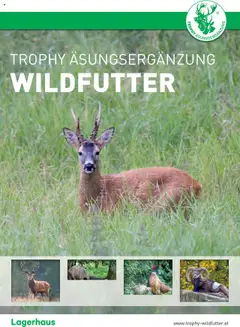 Vorschau der Angebote: Lagerhaus TROPHY WILDFUTTER gültig ab 25.07.2025