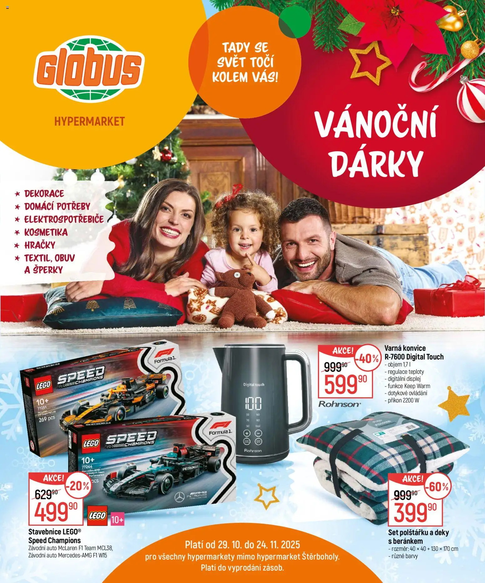  Globus leták od 29.10.2025 >> Akční nabídka "Leták - Vánoce"