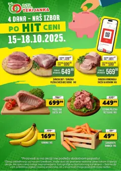 Pregled Tekijanka kataloga - važi od 15.10.2025