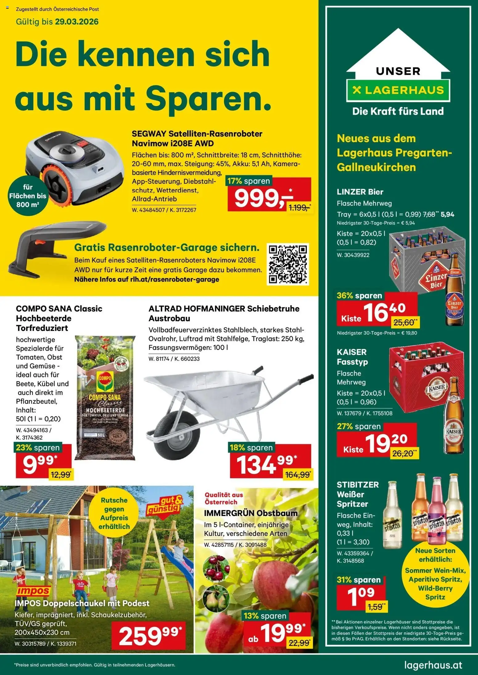 Vorschau der Angebote: Lagerhaus Lagerhaus Wochen Angebote gültig ab 16.03.2026