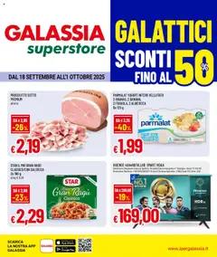 Anteprima dell'opuscolo Volantino Superstore dal negozio Galassia valido da 18/09/2025