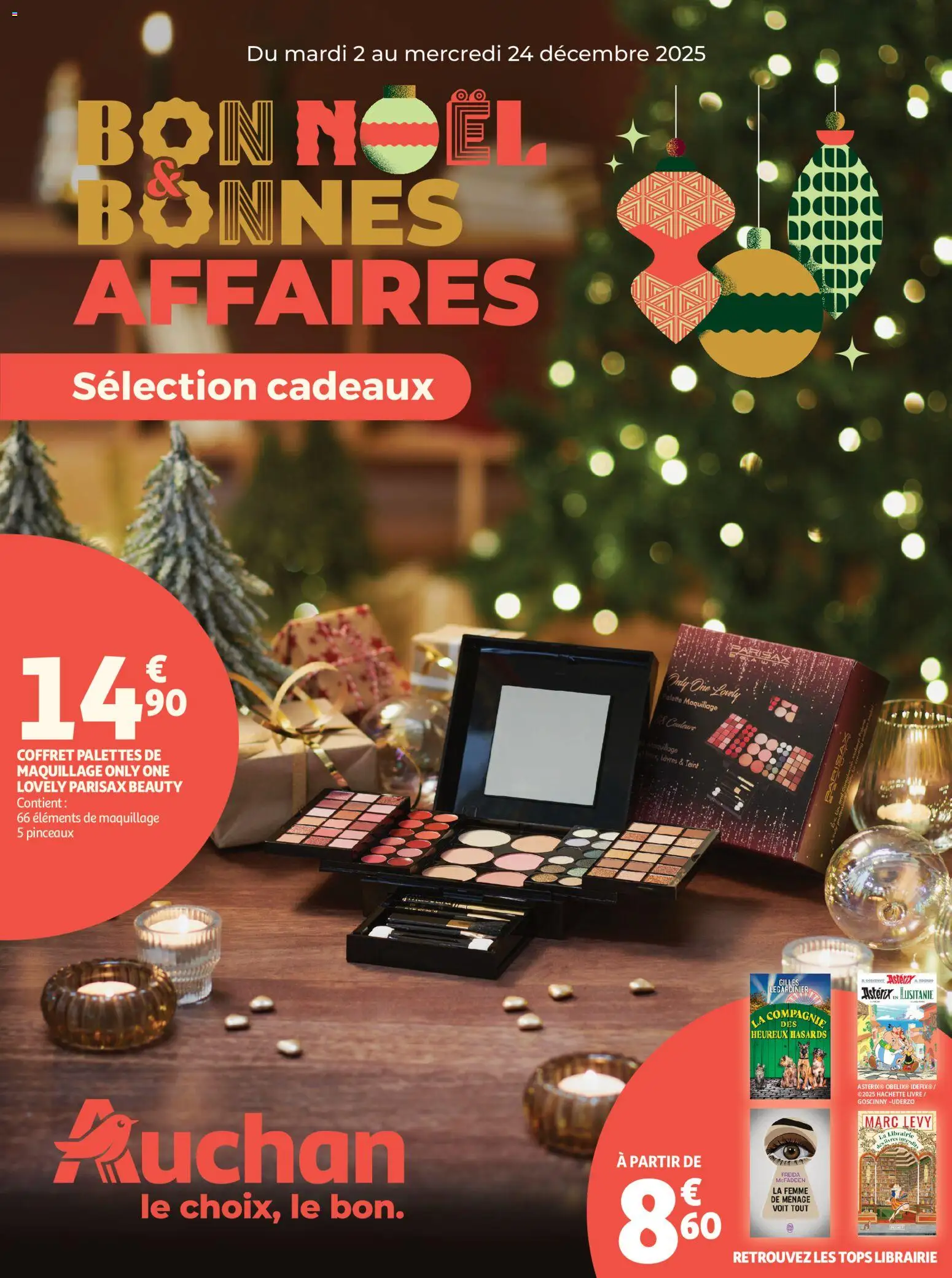 Voorbeeld van Bon Noël et Bonnes Affaires : Sélection cadeaux van winkel Auchan geldig vanaf 02/12/2025