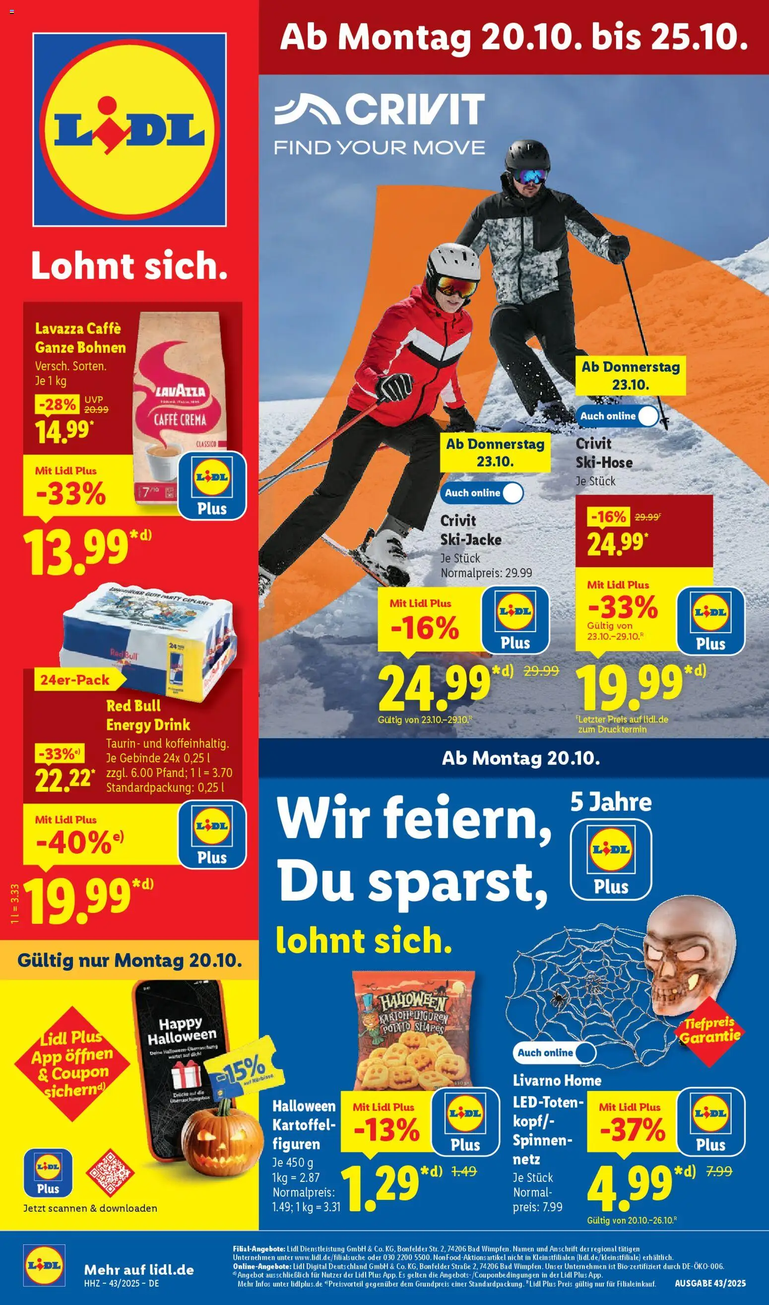 LIDL Prospekt ab Montag 20.10.2025 > Prospekt Lüchow