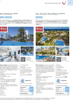 Vorschau von dem Prospekt des Geschäftes TUI, gültig ab dem 01.11.2025 | Seite: 13