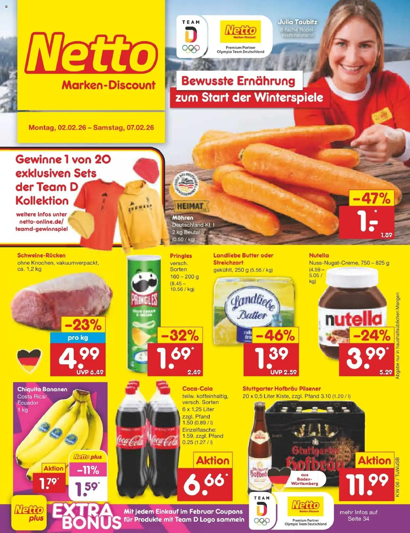 Vorschau von dem Prospekt des Geschäftes Netto Marken-Discount, gültig ab dem 01.02.2026