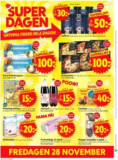 Förhandsgranska reklamblad Aktuella reklamblad ICA Supermarket från butik ICA Supermarket gäller från 24/11/2025 | Sida: 14