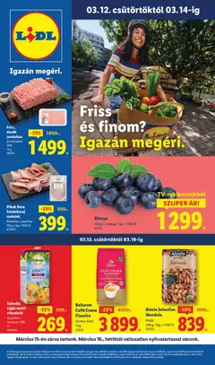 Lidl - Lidl akciós újság megtekintése, amely érvényes 2026.03.12.-től
