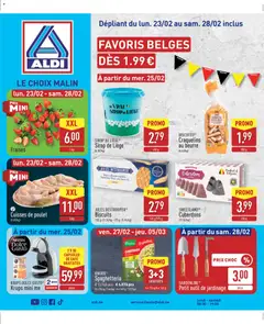 Prévisualisation de Folder de la semaine 9 du magasin Aldi formulaire valide 23/02/2026