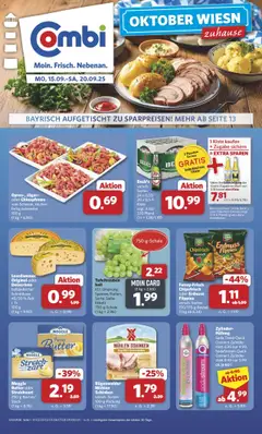 Vorschau von dem Prospekt des Geschäftes Combi, gültig ab dem 15.09.2025