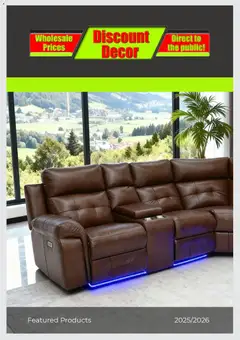 Preview of Discount Decor flyer valid from 23/12/2025