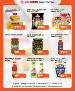 Previzualizarea de cataloage: Unicarm Unicarm Catalog valabil de la 26.03.2026