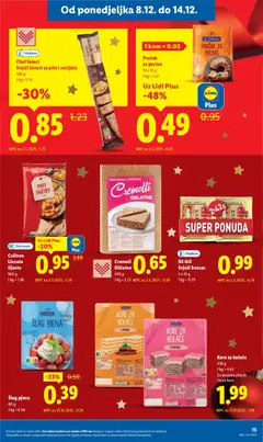 Pregled letka Katalog trgovine Lidl vrijedi od 08.12.2025 | Stranica: 13