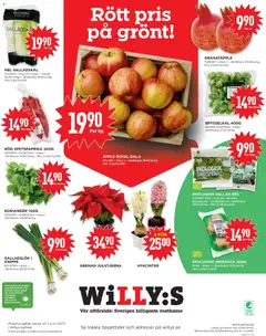 Förhandsgranska reklamblad Aktuella reklamblad Willys från butik Willys gäller från 17/11/2025 | Sida : 8