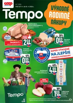 Náhľad COOP Jednota letáku platného od 09.04.2026