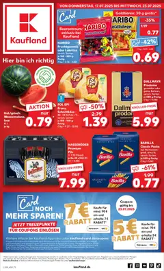 Voorbeeld van DE Folder van winkel Kaufland DE geldig vanaf 17-07-2025