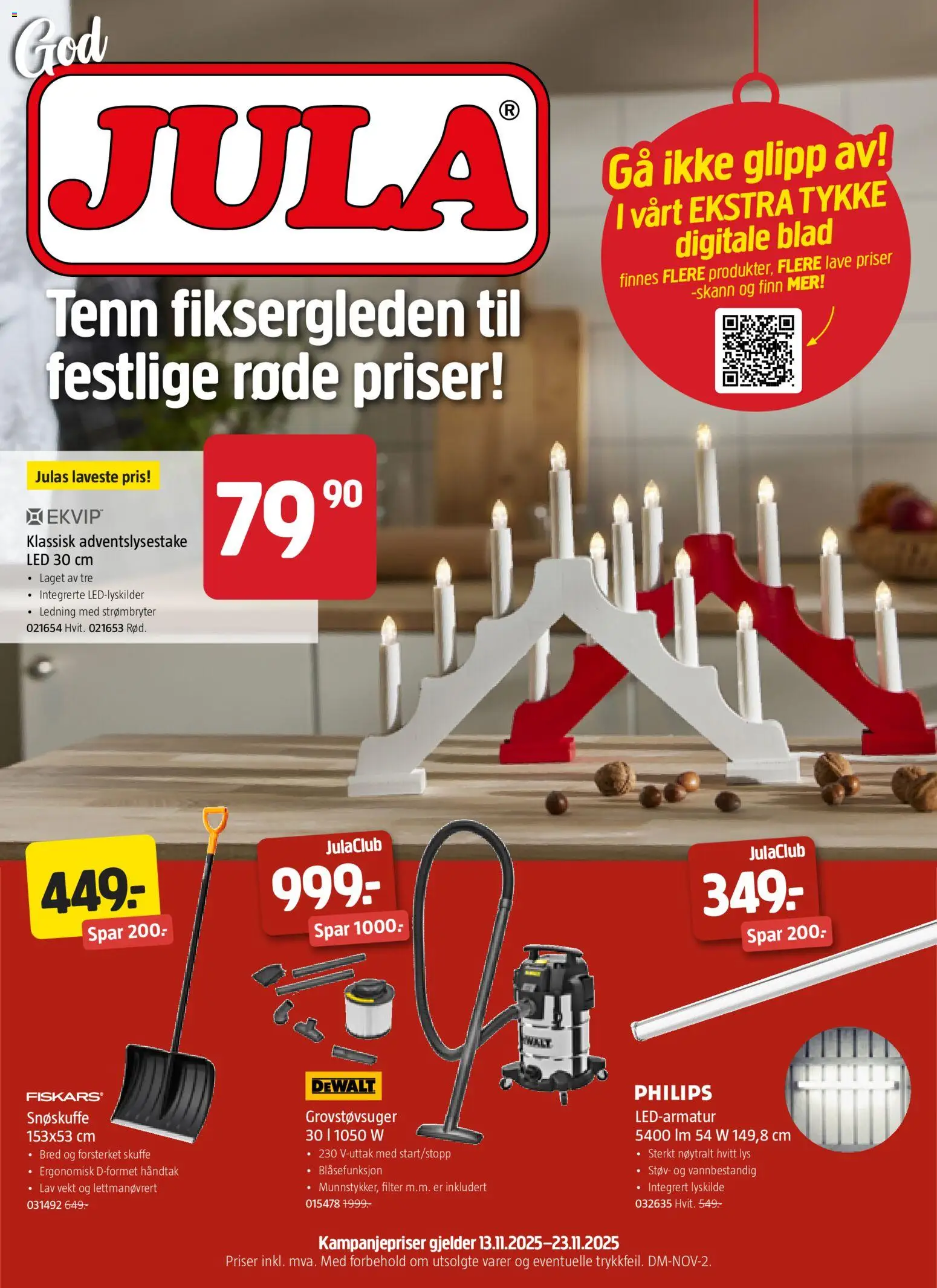 Forhåndsvis Kundeavis fra butikk Jula gyldig fra 13/11/2025