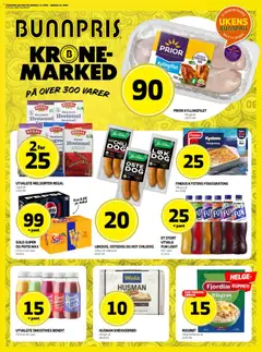 Forhåndsvis Bunnpris kundeavis fra butikk Bunnpris gyldig fra 13/04/2026